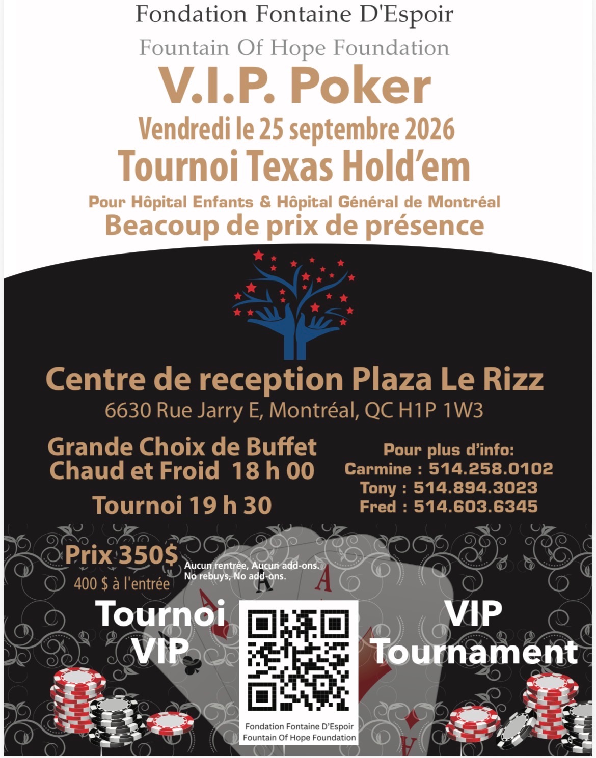 Tournoi V.I.P. Poker 2026